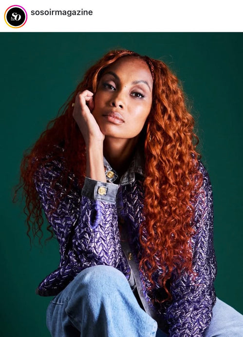 The Singer IMANY in So Soir Magazine